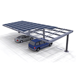 2 Araçlık Solar Carport