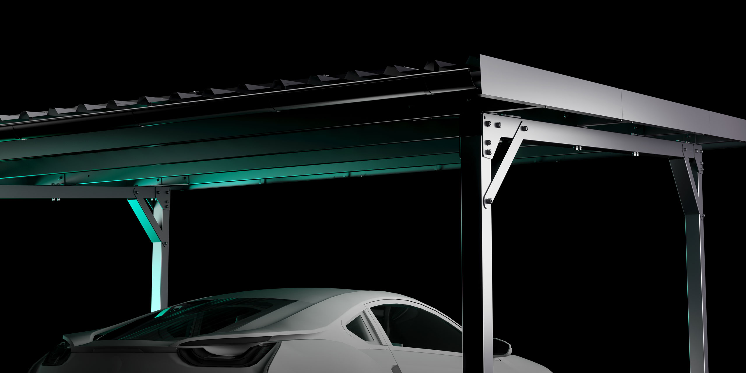 tek araclik solar carport